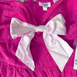 NWT Fuschia Flare Dress w/ pockets by Unique Vintage